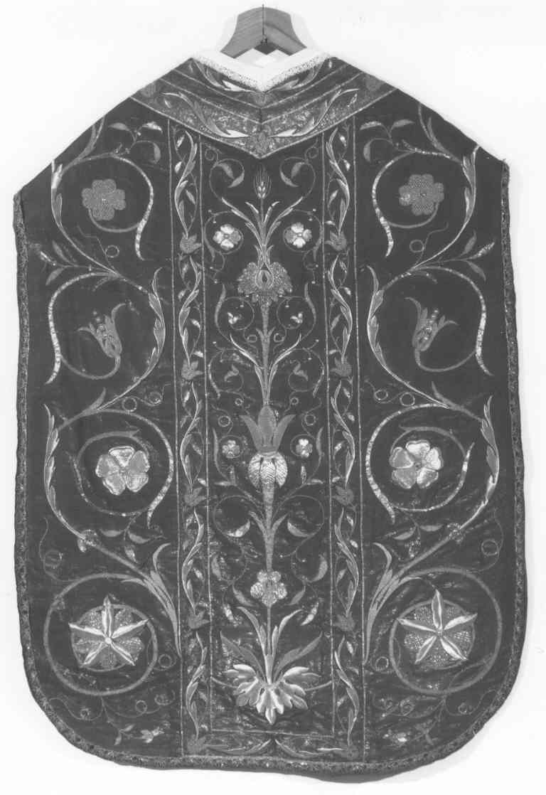 paramento liturgico - manifattura romana (ultimo quarto sec. XVIII)