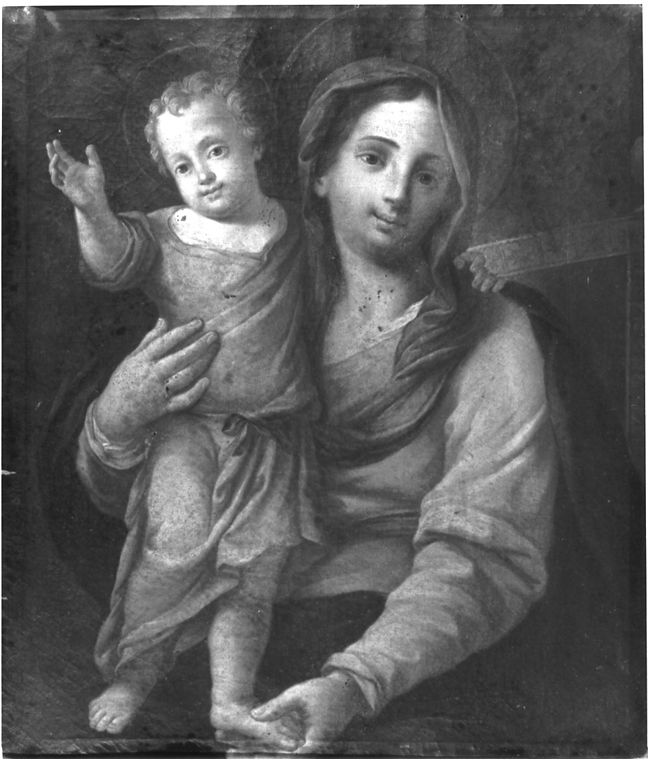 Madonna con Bambino (dipinto) di Tirrito Fedele detto Fedele da San Biagio (ultimo quarto sec. XVIII)