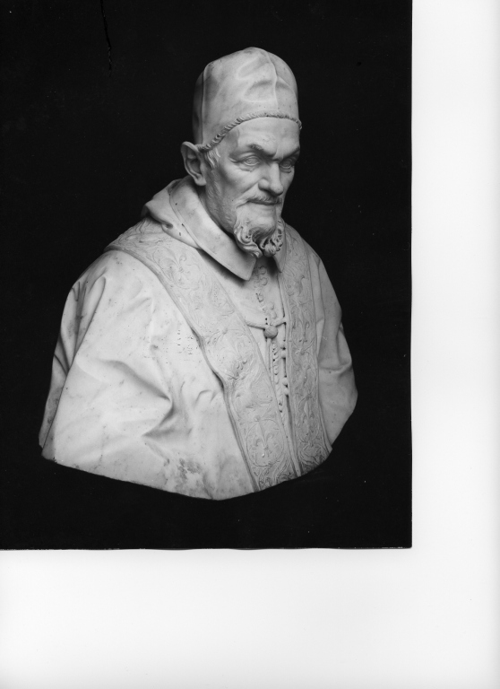 Papa Innocenzo X Pamphilj, busto ritratto d'uomo (busto) di Algardi Alessandro (sec. XVII)