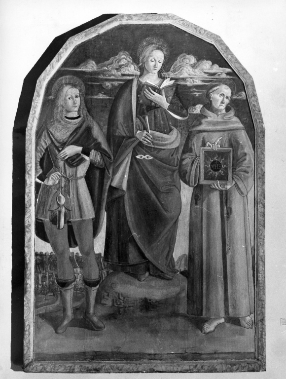 Santi (dipinto) - ambito laziale (sec. XV)