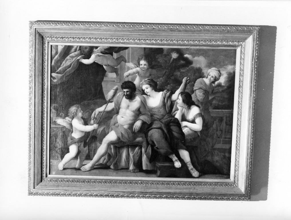Ercole e Onfale (dipinto) di Romanelli Giovanni Francesco (metà sec. XVII)
