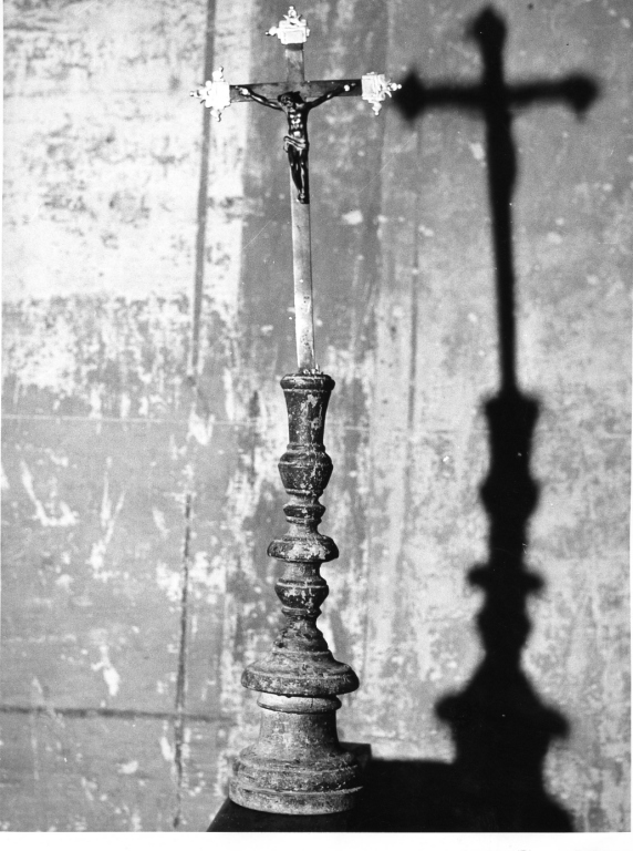 croce d'altare - manifattura laziale (fine/inizio secc. XVII/ XVIII)