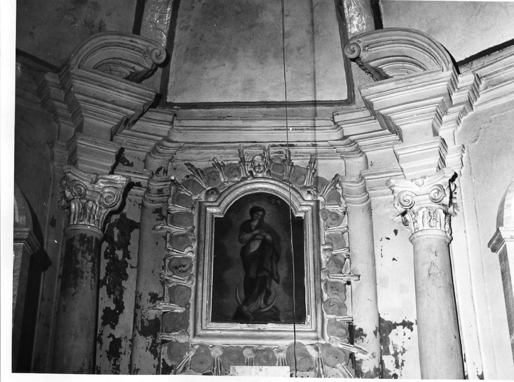 altare maggiore, complesso decorativo - ambito laziale (sec. XVIII)