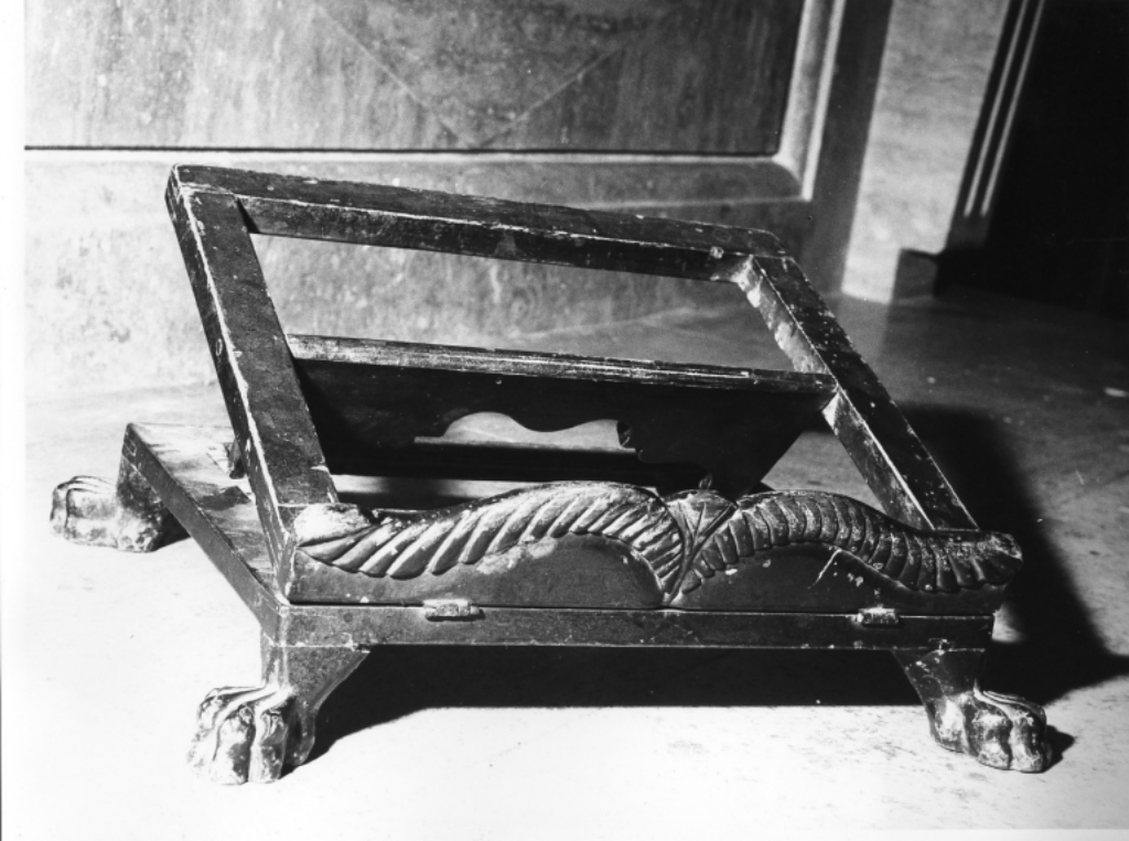 leggio d'altare - manifattura laziale (sec. XIX)