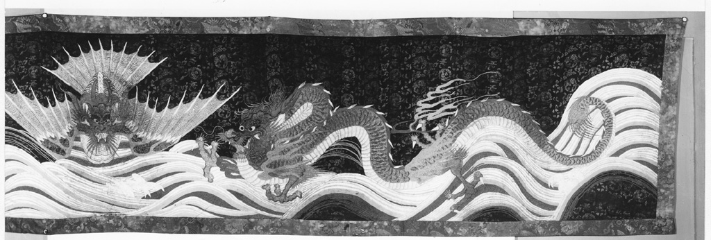 pannello - manifattura cinese (fine/inizio secc. XVIII/ XIX)