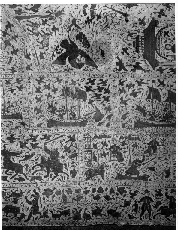 coperta - manifattura del Bengala (secc. XVI/ XVII)