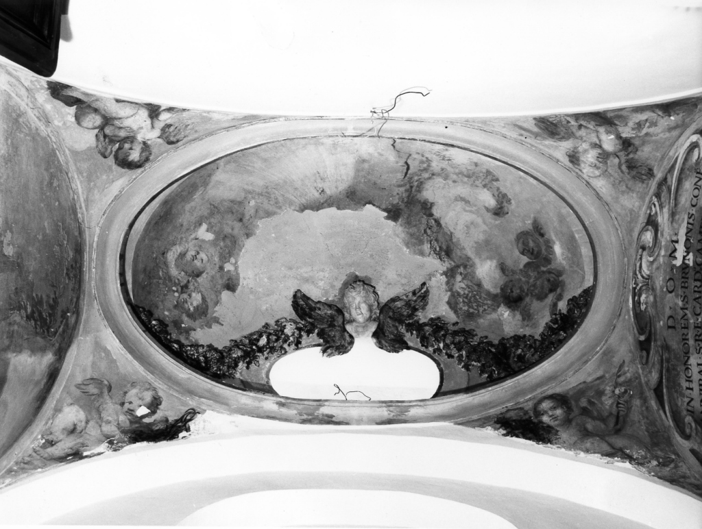 angeli e cherubini (dipinto) - ambito laziale (primo quarto sec. XVIII)