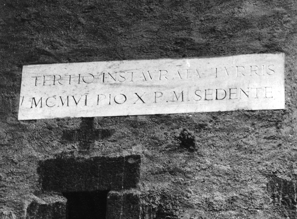 lapide documentaria - ambito laziale (sec. XX)