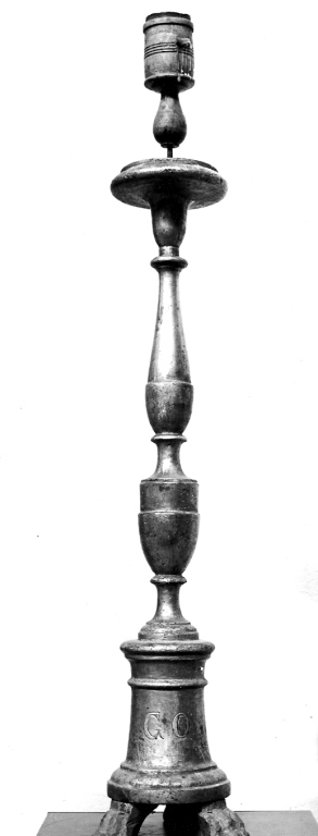 candeliere, coppia - ambito laziale (sec. XIX)