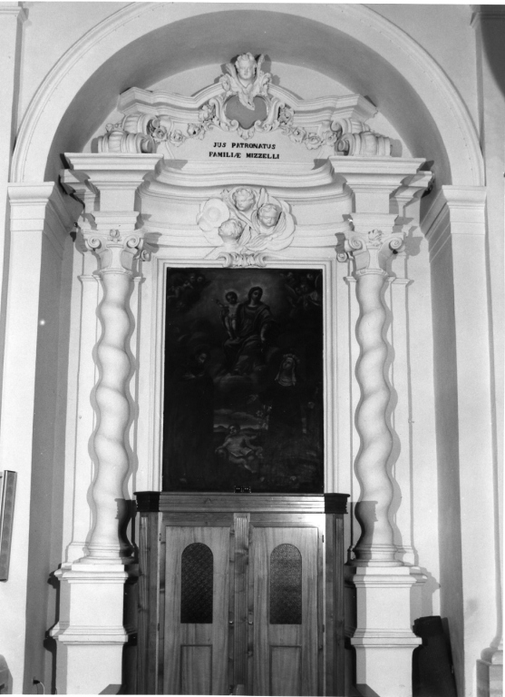 Altare di San Francesco e Santa Rosa (altare) - ambito laziale (prima metà sec. XVIII)