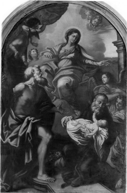 Sacra Famiglia (dipinto) - ambito romano (prima metà sec. XVIII)