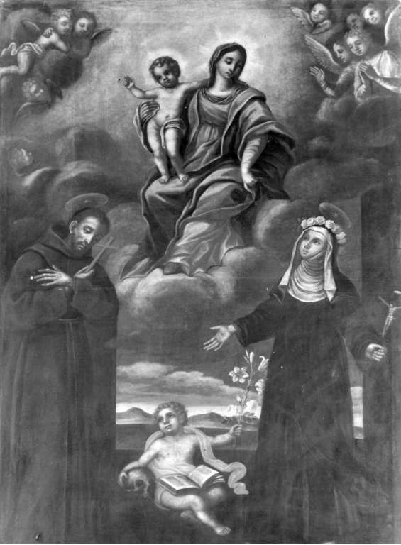 Sacra Famiglia (dipinto) - ambito laziale (seconda metà sec. XVIII)