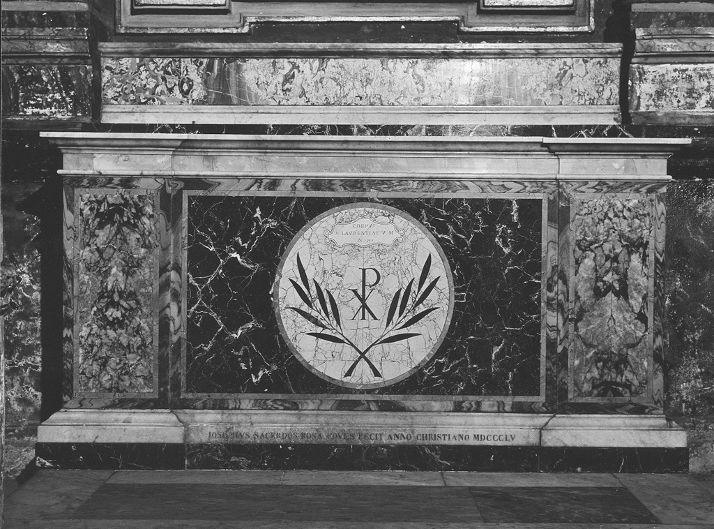 altare - ambito italiano (sec. XIX)