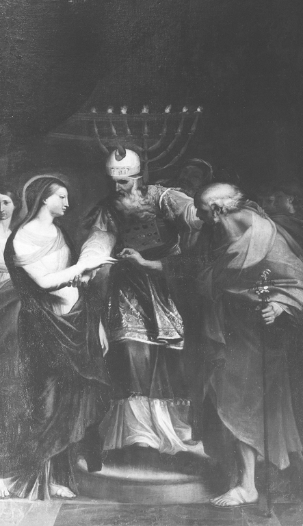 Sposalizio di Maria Vergine (dipinto) - ambito italiano (sec. XVII)