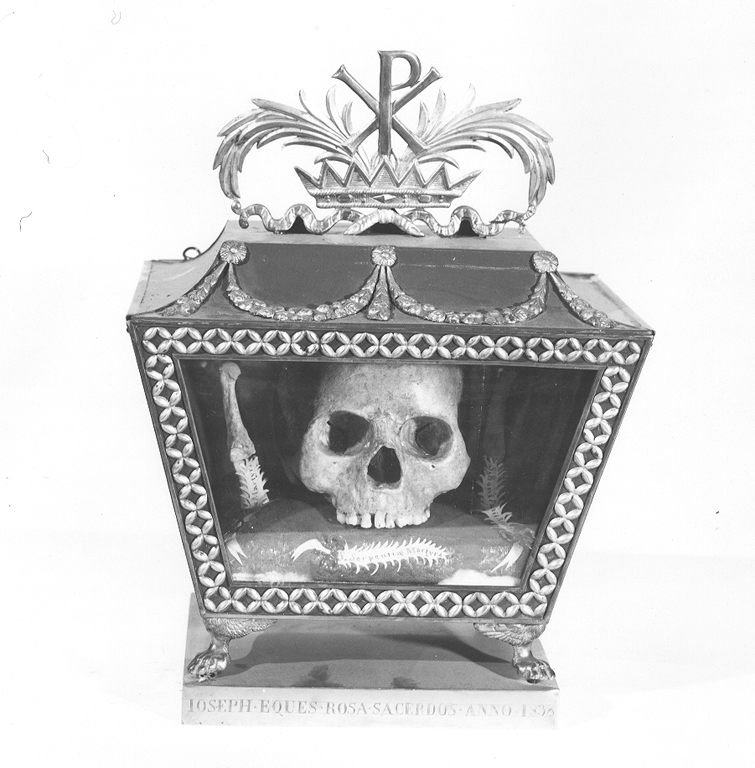 reliquiario, serie - ambito italiano (sec. XIX)