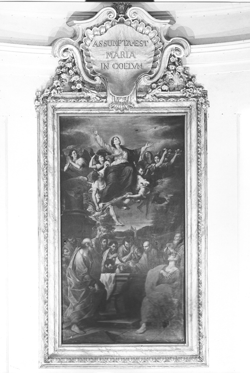 assunzione della Madonna (dipinto) di Gramiccia Lorenzo (sec. XVIII)