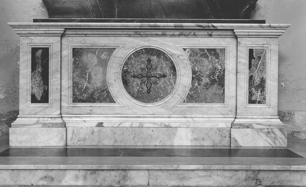 altare - ambito italiano (seconda metà sec. XIX)