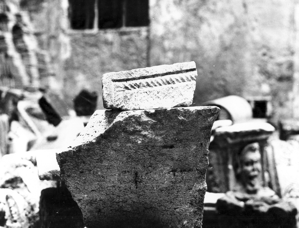 ciborio, frammento - ambito Italia centrale (sec. VIII)