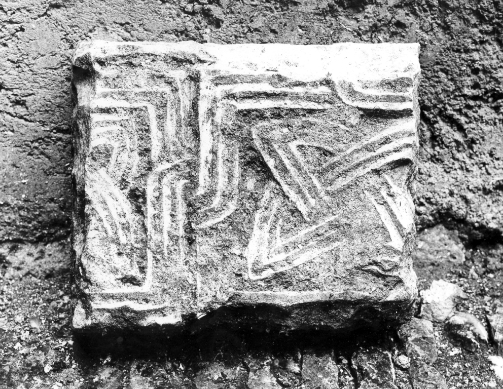 pluteo, frammento - ambito Italia centrale (fine/inizio secc. VIII/ IX)