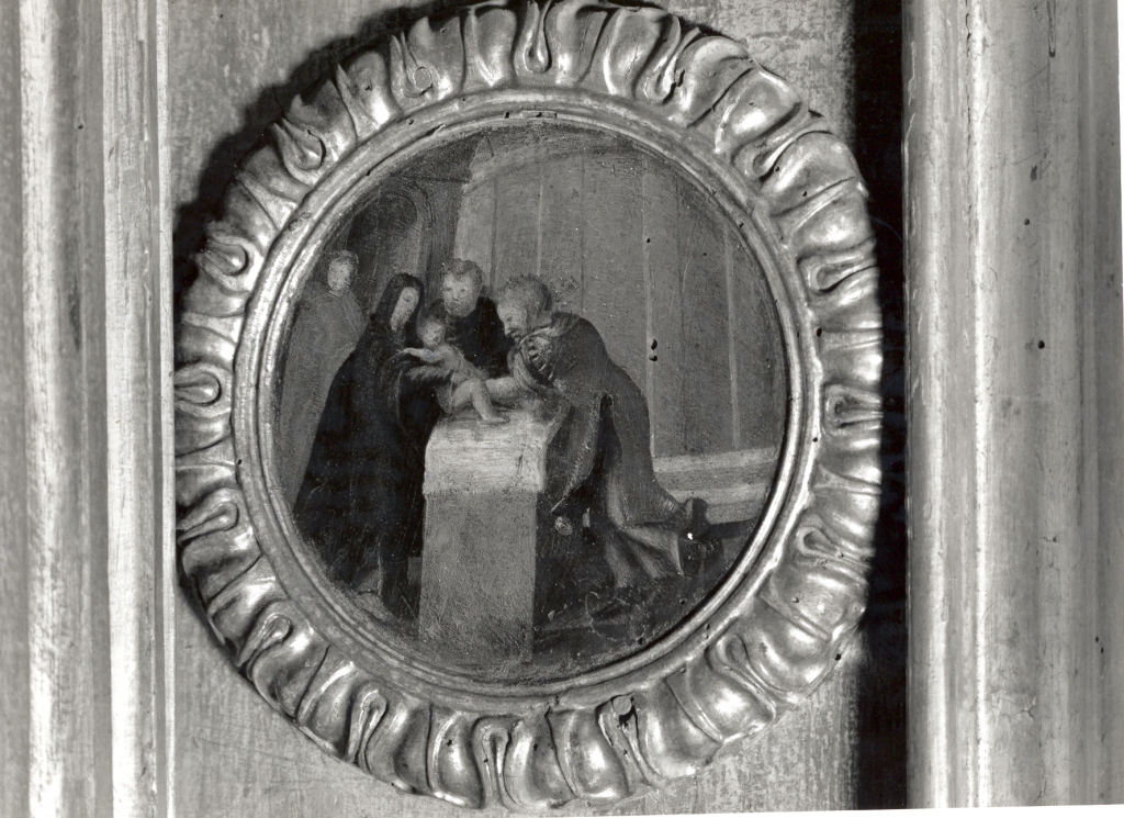 Annunciazione, Circoncisione, Gesù tra i dottori, Preghiera nell'orto (dipinto) di Giorgio da Orte (sec. XVI)