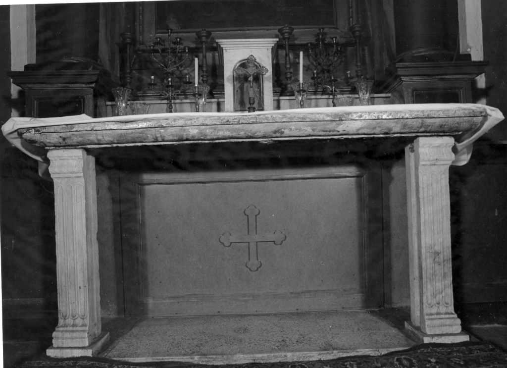 mensa d'altare - ambito laziale (sec. VI)