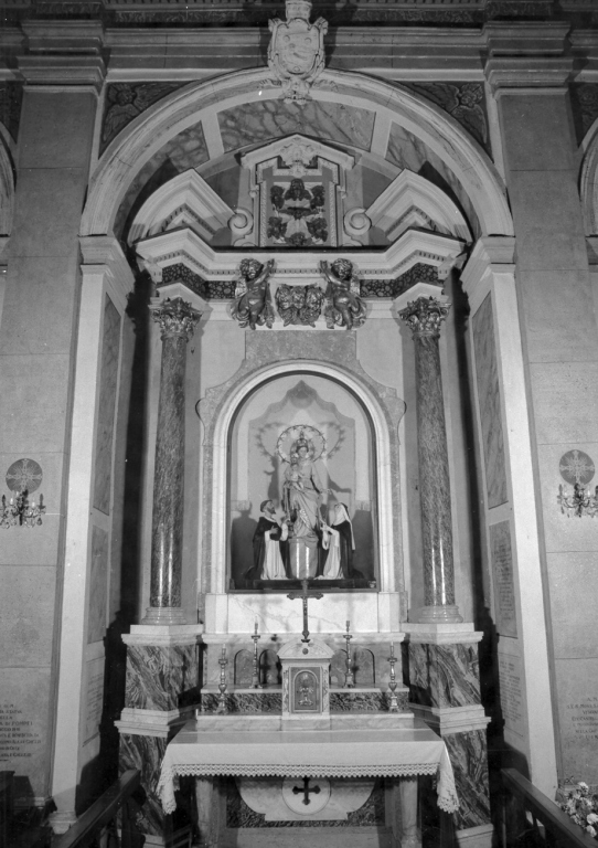 altare - a edicola - ambito laziale (primo quarto sec. XX)