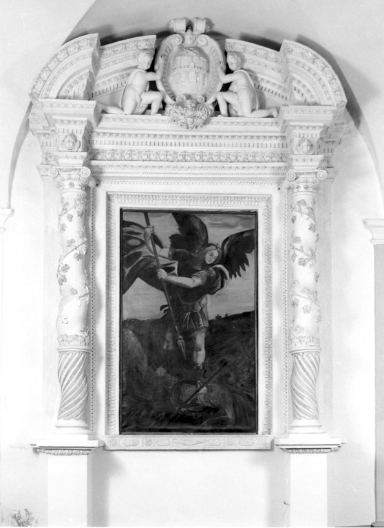 altare - ambito laziale (sec. XVII)