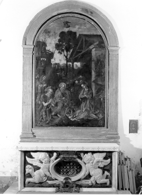 altare - ambito laziale (sec. XVII)