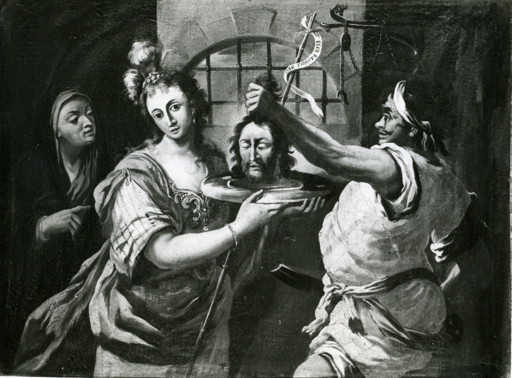 Salome (dipinto, pendant) - ambito laziale (fine sec. XIX)