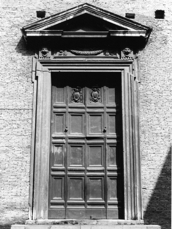 porta - bottega romana (sec. XVI)