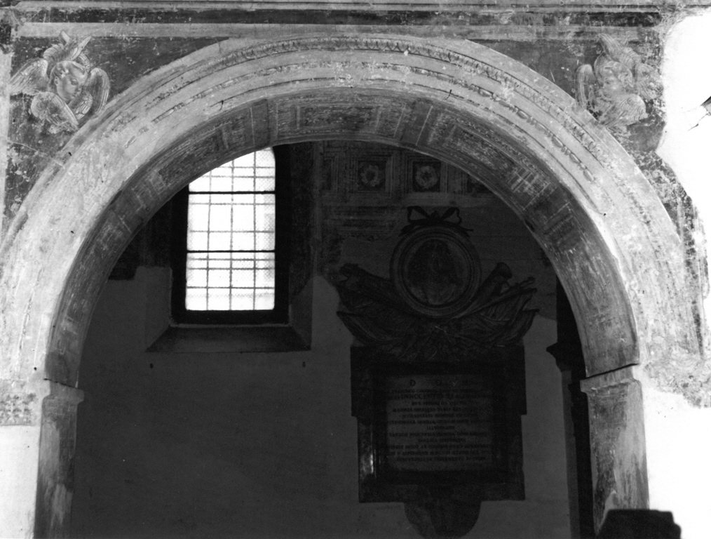 Specchiature marmoree, elementi architettonici (decorazione pittorica) di Bregno Andrea (scuola) (sec. XV)