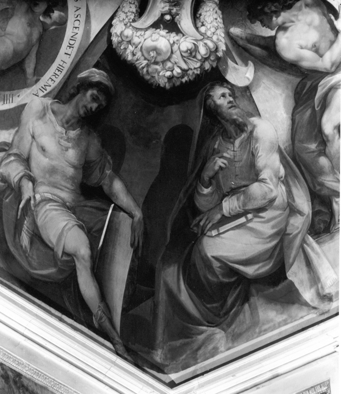 Profeti e Sibille (dipinto, complesso decorativo) di Cesari Giuseppe detto Cavalier d'Arpino (sec. XVI)
