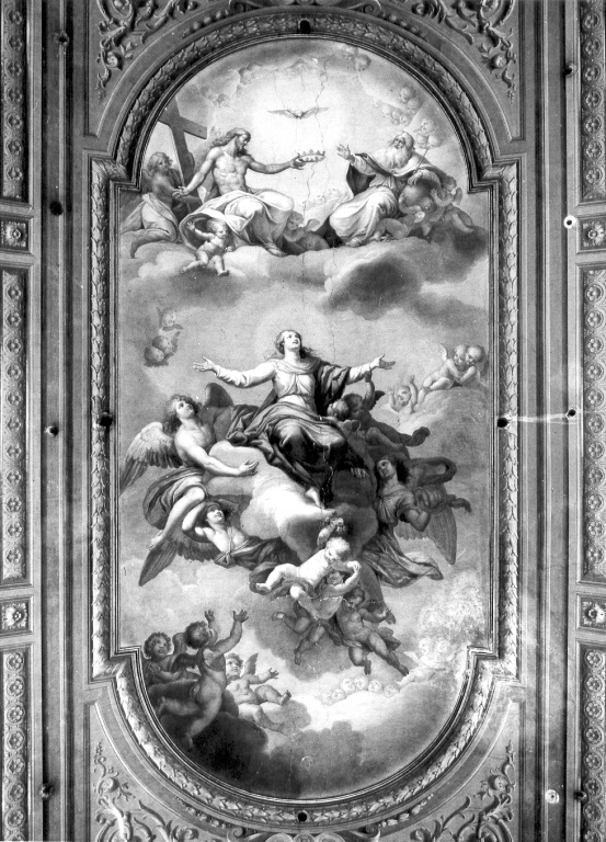 Assunzione di Maria al cielo (dipinto) di Coccetti Liborio (sec. XVIII)