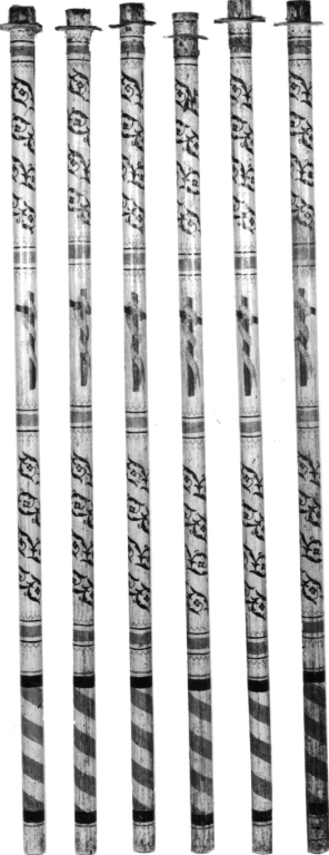 portaceri votivo, serie - ambito laziale (fine/inizio secc. XIX/ XX)