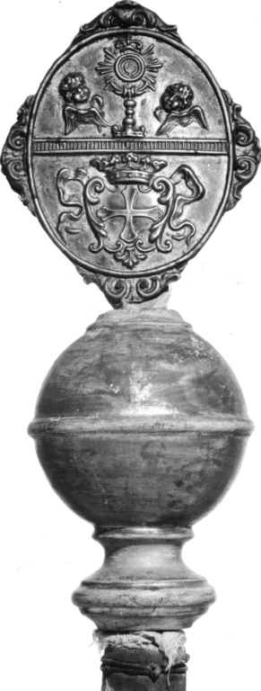 asta di insegna processionale - ambito laziale (sec. XIX)