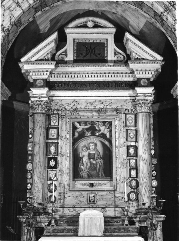 altare maggiore - ambito romano (sec. XIX)