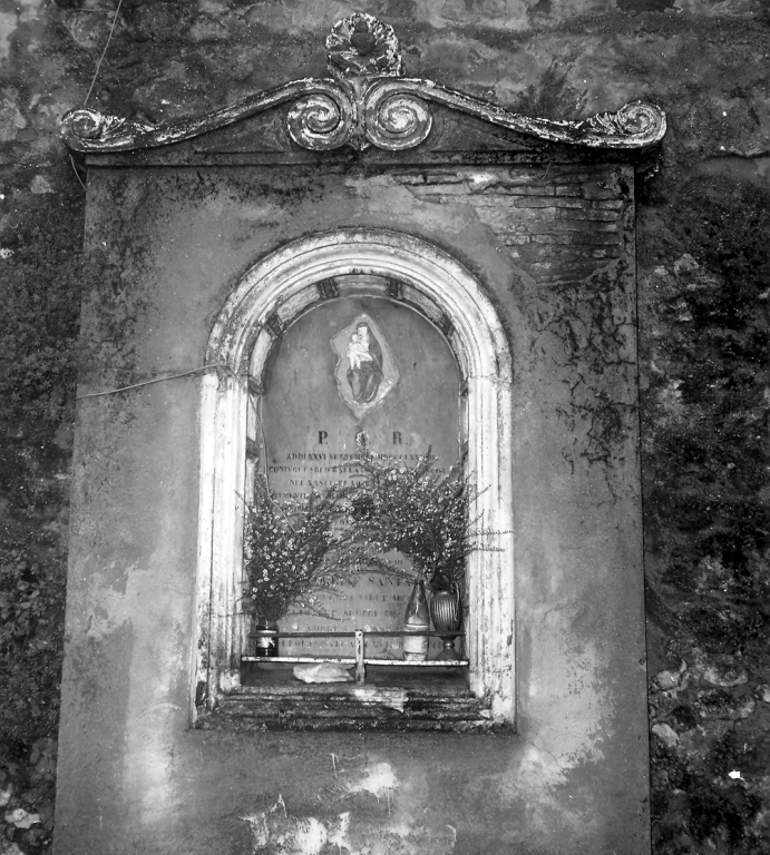 edicola - ambito romano (sec. XIX)