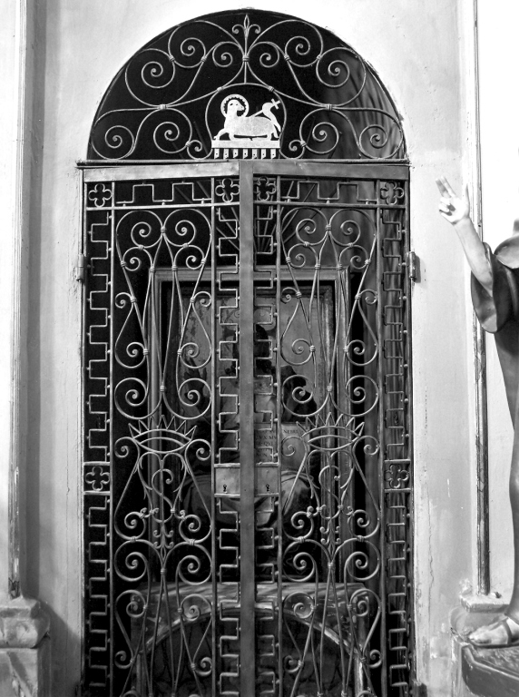 cancellata di cappella - ambito romano (sec. XX)