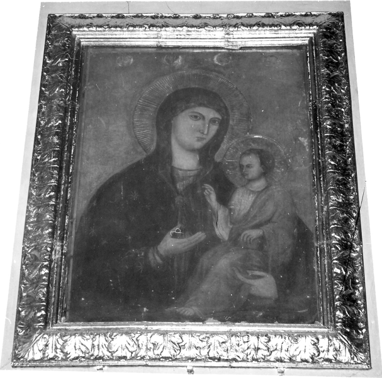 Madonna con Bambino (dipinto) - ambito romano (sec. XVII)
