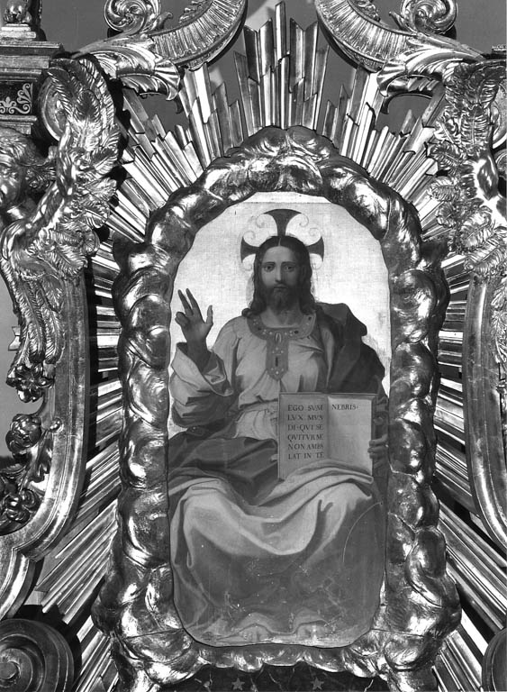 Cristo Salvatore (dipinto) di Tojetti Domenico (sec. XIX)