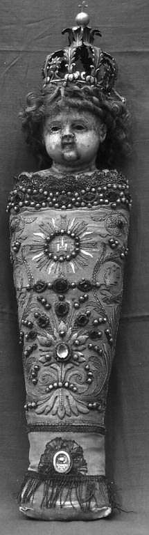 Gesù bambino (statuetta devozionale) - ambito romano (prima metà sec. XIX)