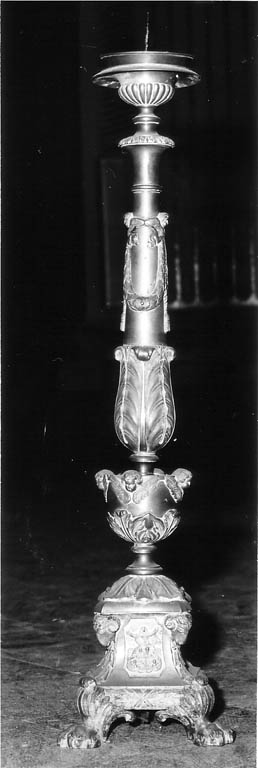 candelabro, coppia - ambito romano (sec. XIX)