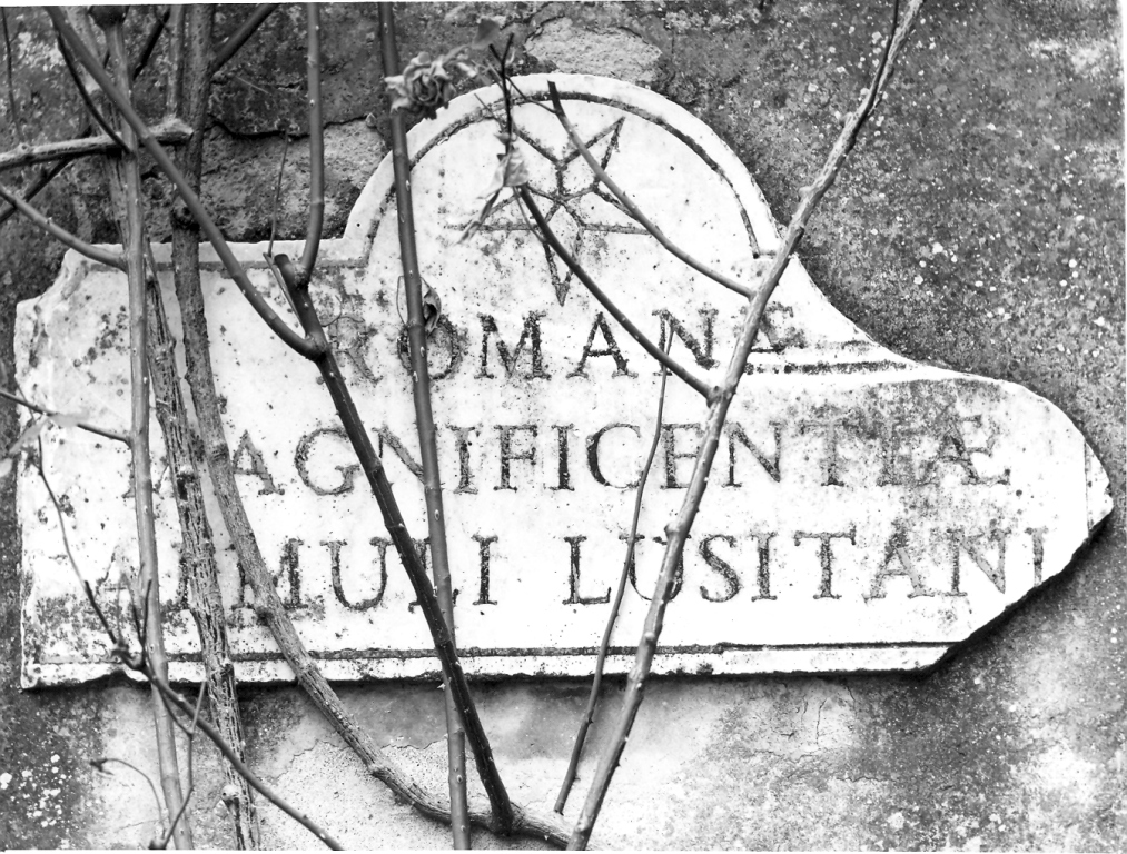 lapide commemorativa - ambito romano (sec. XVIII)