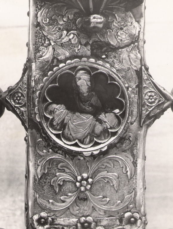 evangelisti (rilievo) di Gallucci Nicola da Guardiagrele (maniera) (terzo quarto sec. XV)