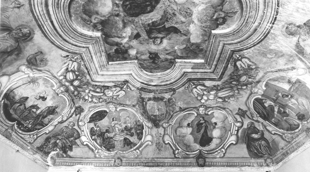 storie della vita della Madonna (dipinto, ciclo) - ambito laziale (fine sec. XVII)