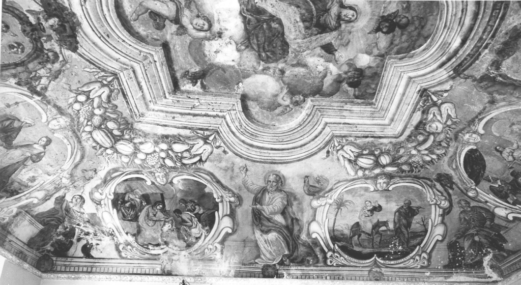 quattro evangelisti (dipinto, ciclo) - ambito laziale (fine sec. XVII)