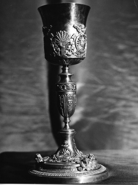 calice - ambito laziale (prima metà sec. XIX)