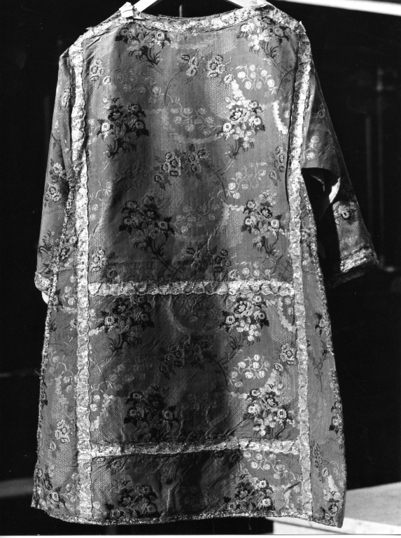 tunicella - manifattura viterbese (sec. XVIII)