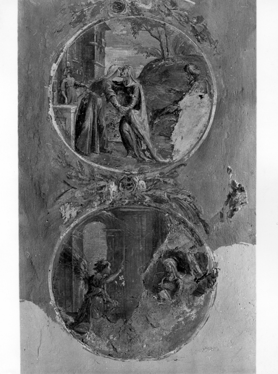 Annunciazione (dipinto, ciclo) di Panico Antonio M (sec. XVI)