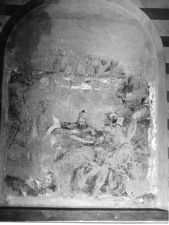 decapitazione di San Giovanni Battista (dipinto) - ambito viterbese (seconda metà sec. XVI)